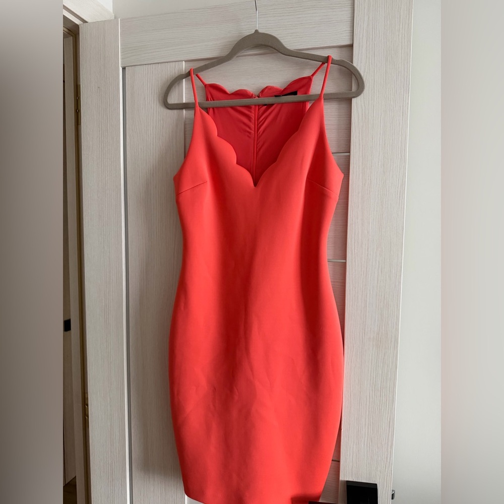 Guess Strapless Coral Dress